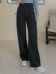 KOTTY Regular Fit Women Black Trousers 
