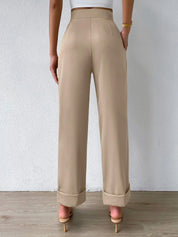 KOTTY Regular Fit Women Beige Trousers 
