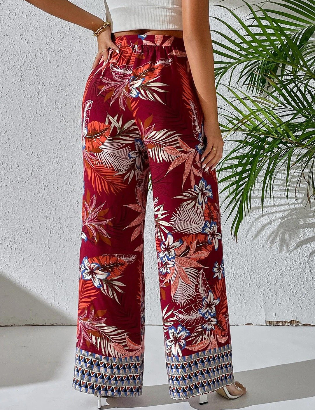 KOTTY Regular Fit Women Multicolor Trousers 