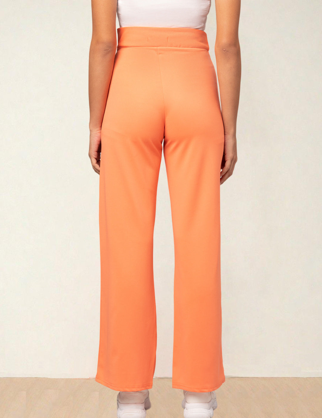 KOTTY Womens Solid Attractive High Rise Pant