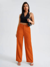 KOTTY Regular Fit Women Yellow Trousers 