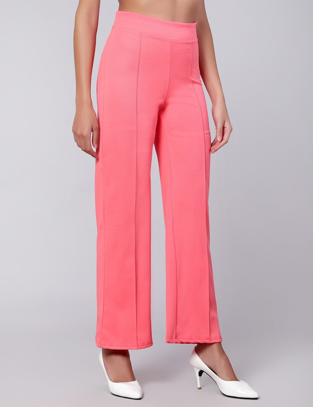 KOTTY Regular Fit Women Pink Trousers 