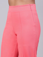 KOTTY Regular Fit Women Pink Trousers 