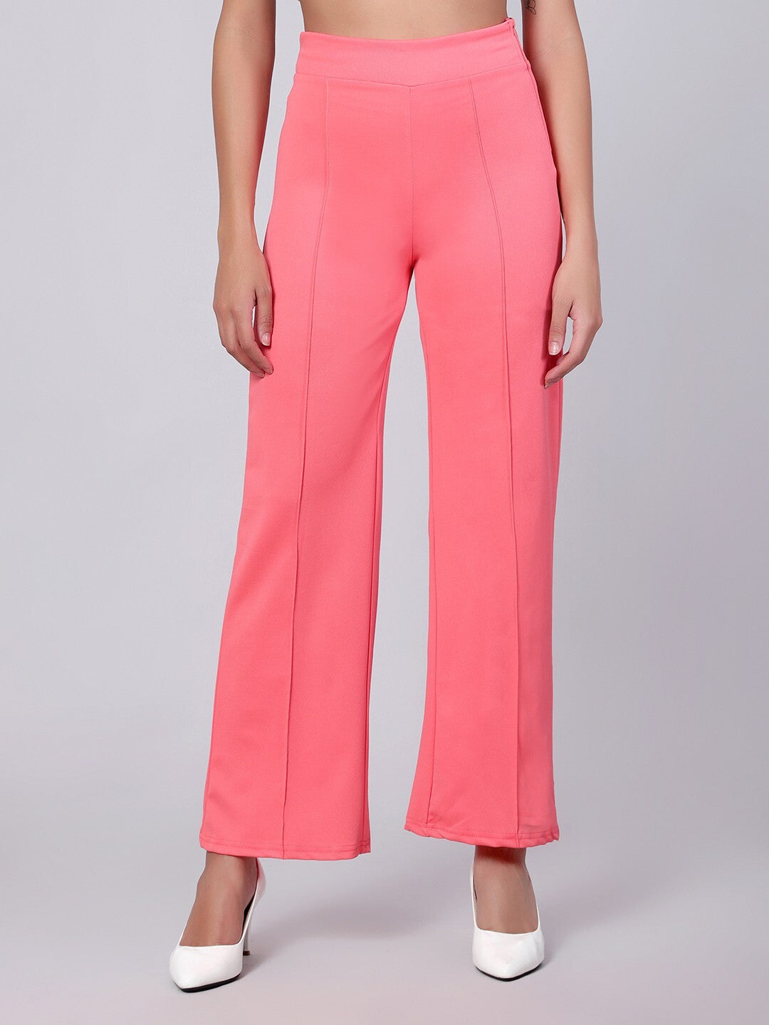 KOTTY Regular Fit Women Pink Trousers 
