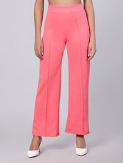 KOTTY Regular Fit Women Pink Trousers 
