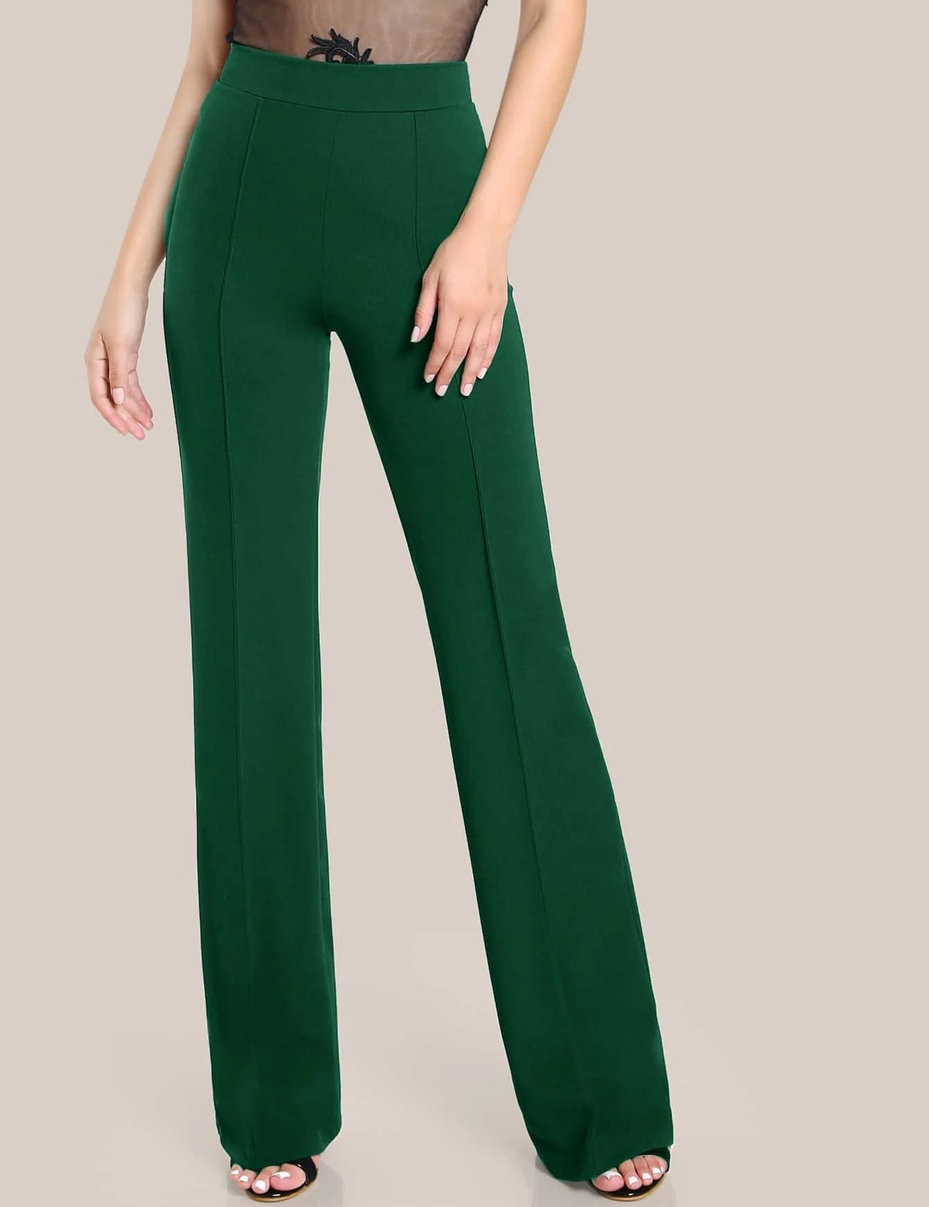 KOTTY Regular Fit Women Green Trousers 