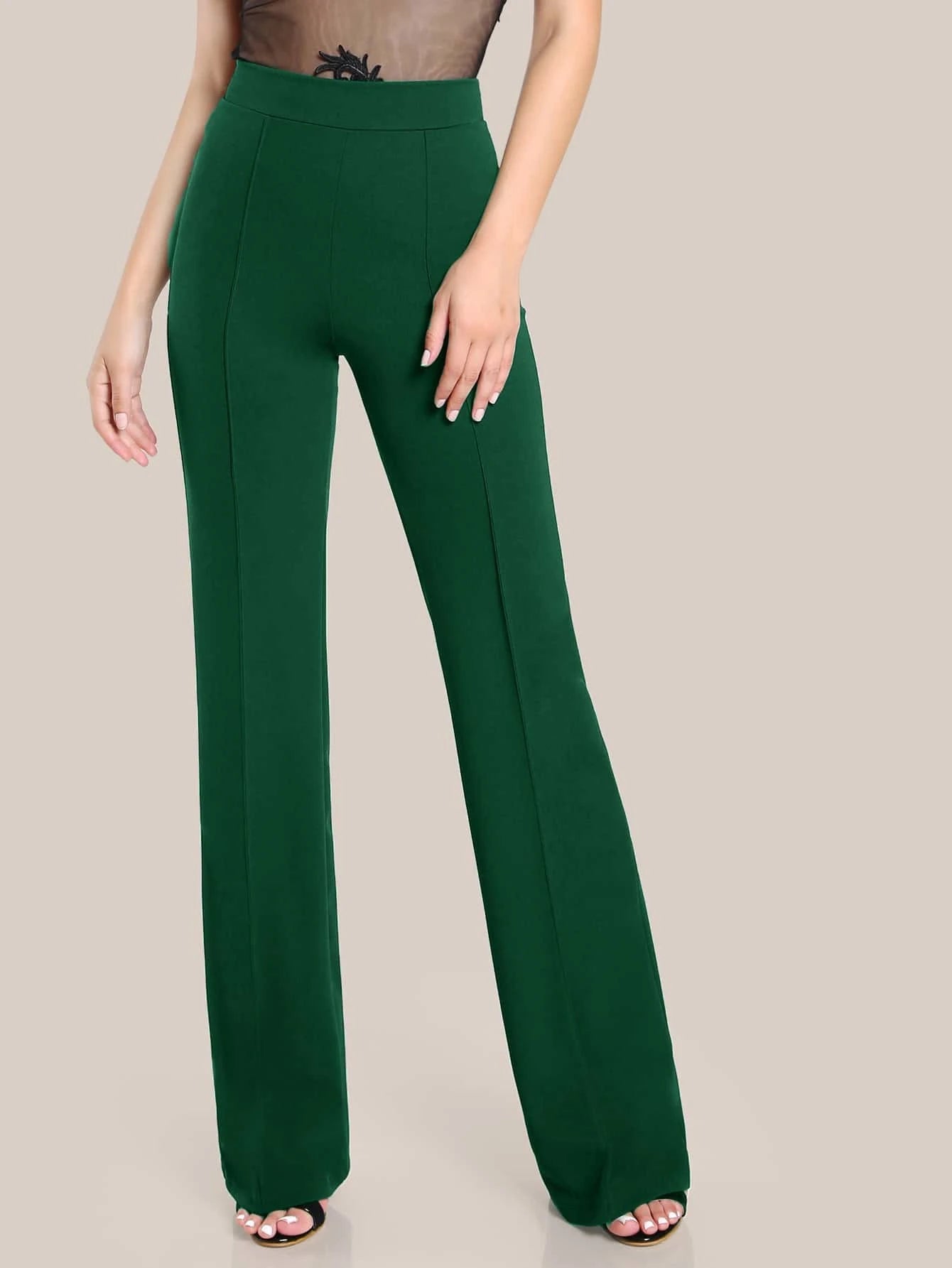 KOTTY Regular Fit Women Green Trousers 