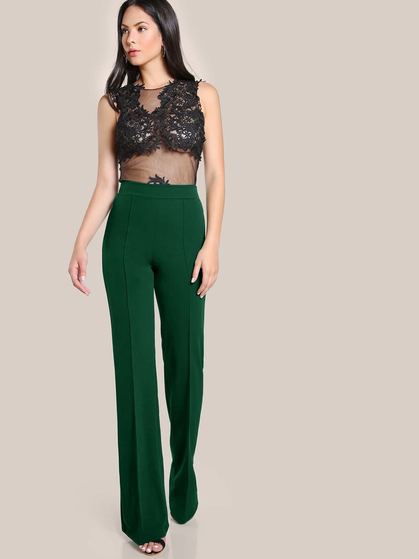 KOTTY Regular Fit Women Green Trousers 