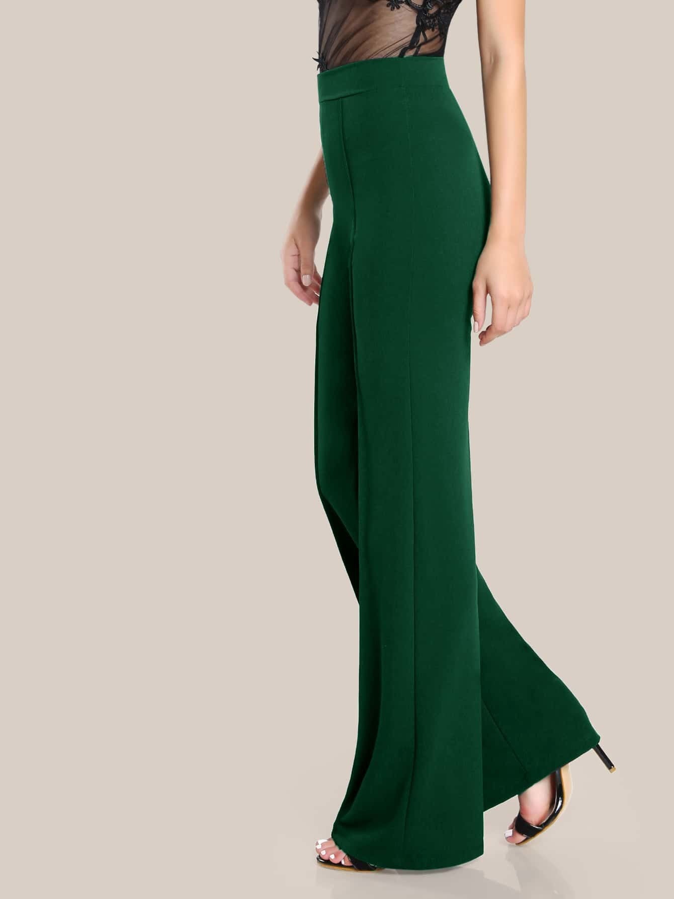 KOTTY Regular Fit Women Green Trousers 