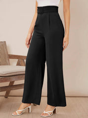 KOTTY Regular Fit Women Black Trousers 