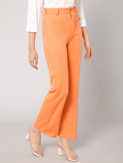 KOTTY Regular Fit Women Orange Trousers 
