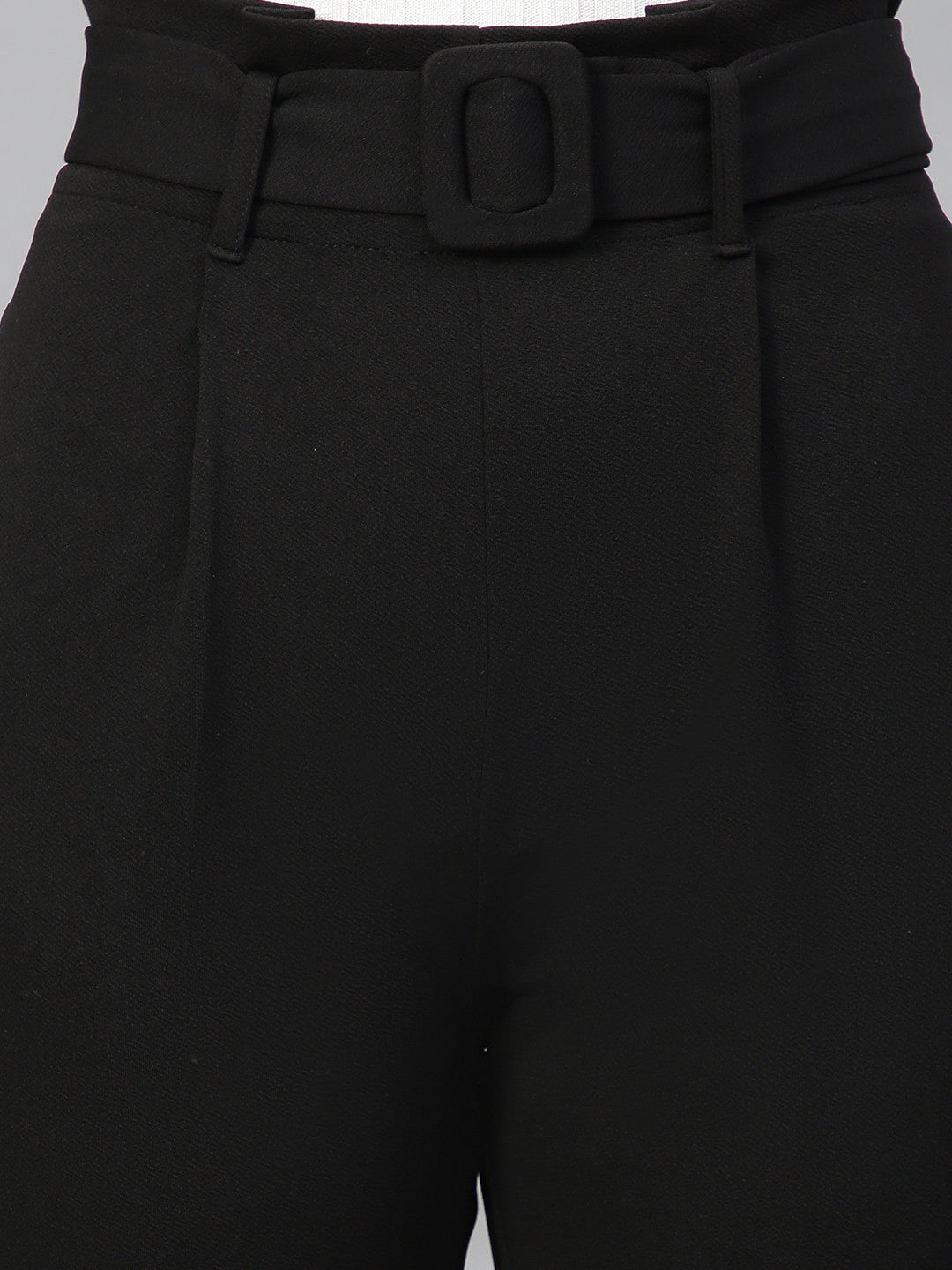 KOTTY Regular Fit Women Black Trousers 