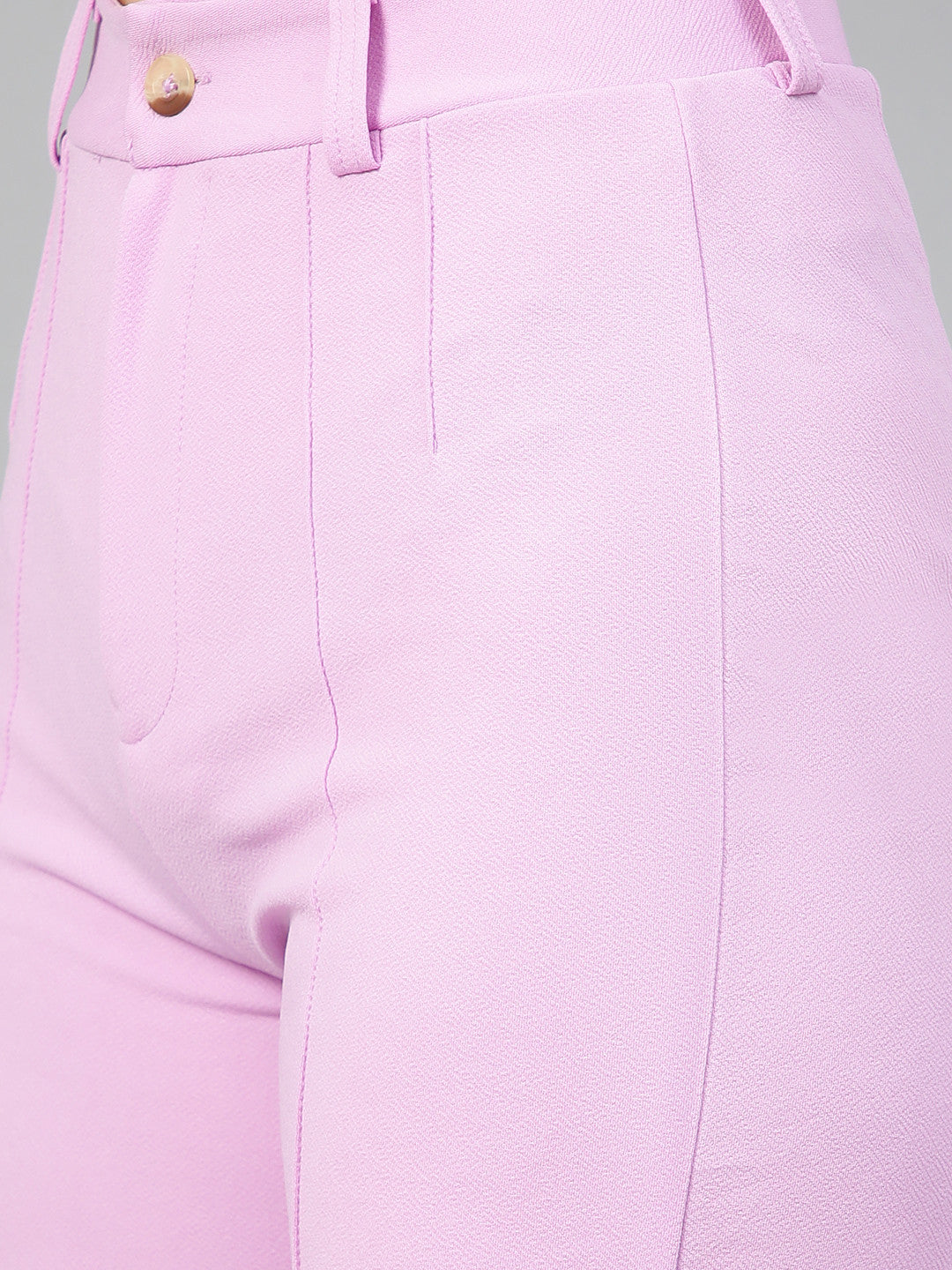 KOTTY Regular Fit Women Purple Trousers 