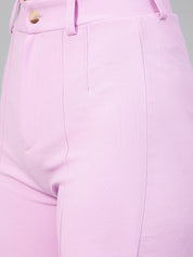 KOTTY Regular Fit Women Purple Trousers 