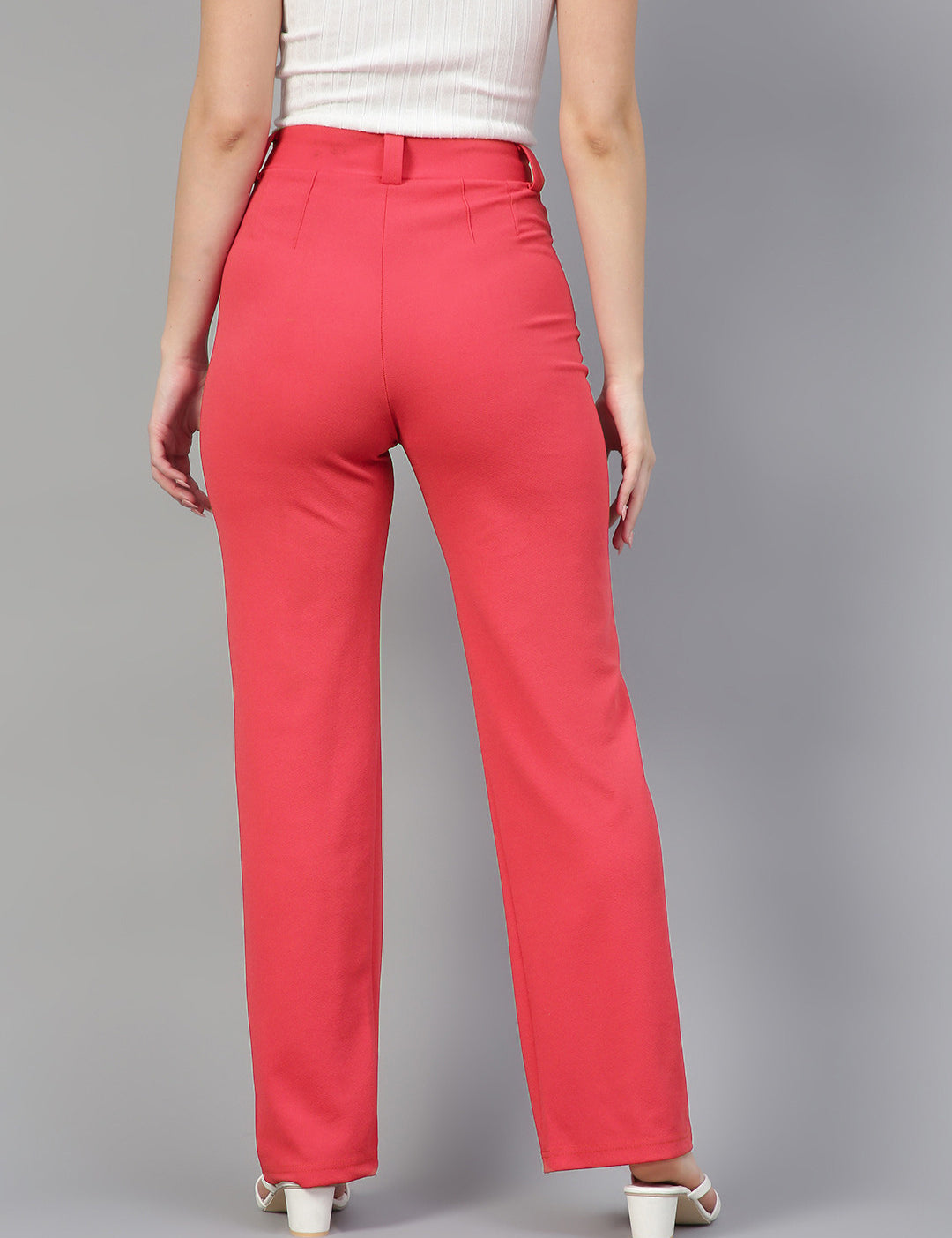KOTTY Regular Fit Women Pink Trousers 