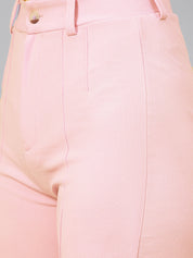 KOTTY Regular Fit Women Pink Trousers 