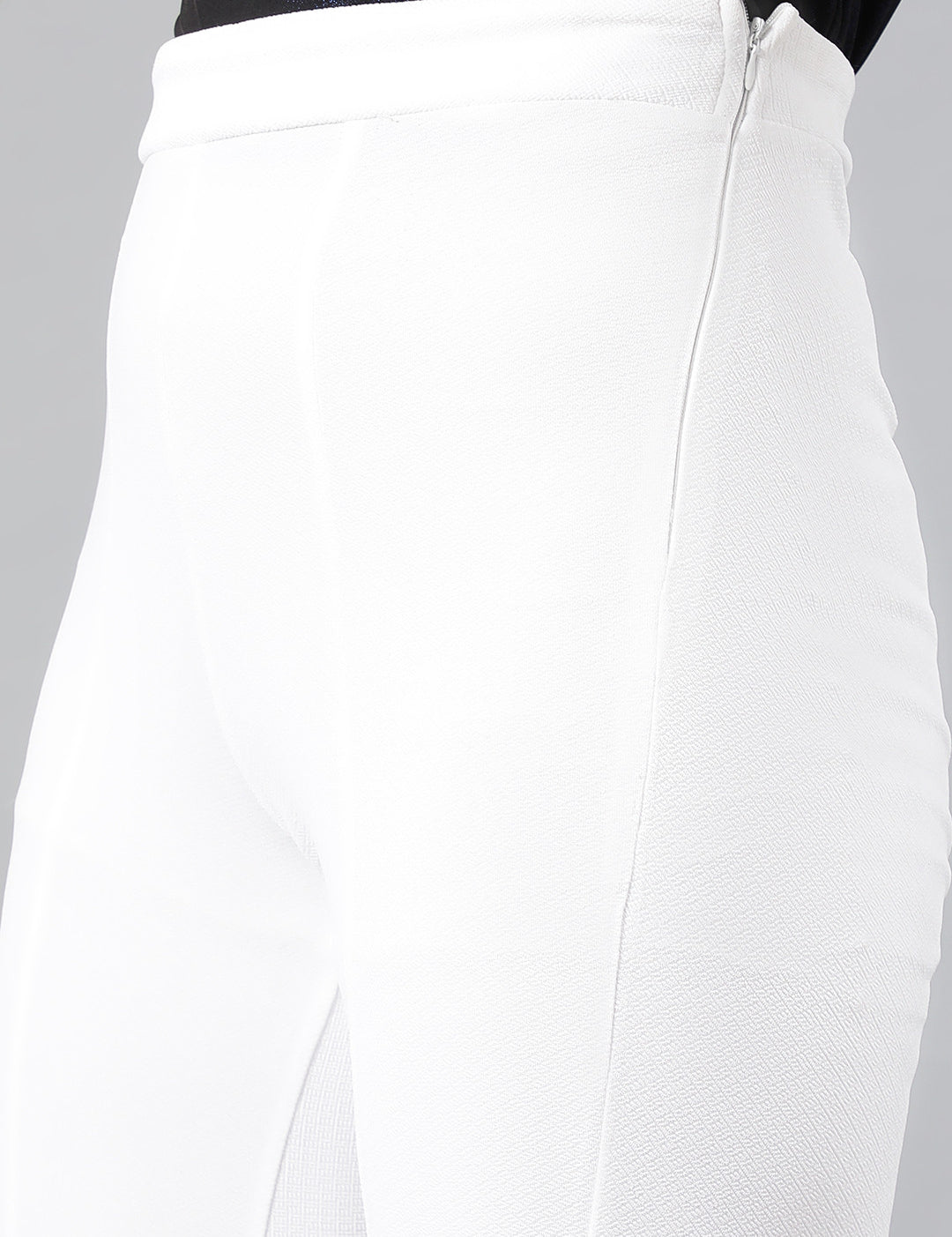 KOTTY Womens Solid Attractive High Rise Pant
