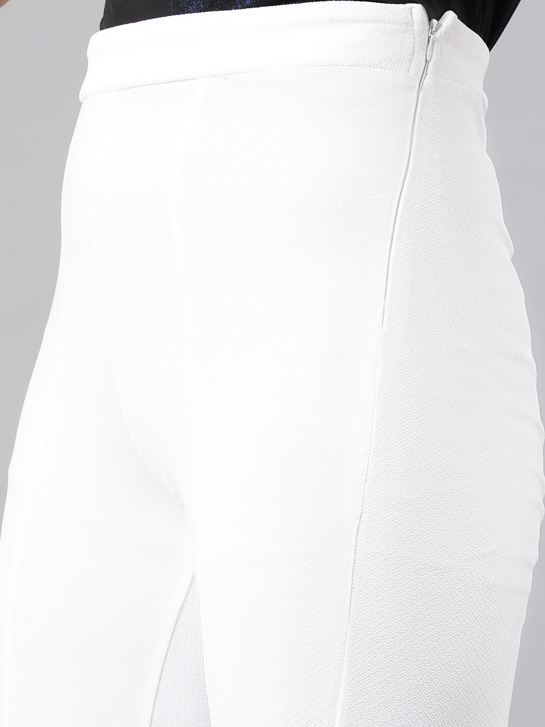 KOTTY Womens Solid Attractive High Rise Pant