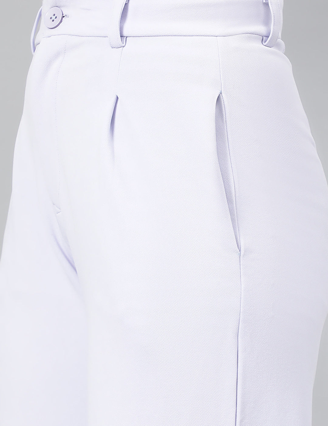 KOTTY Womens Solid Attractive High Rise Pant