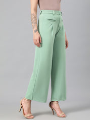 KOTTY Regular Fit Women Green Trousers 