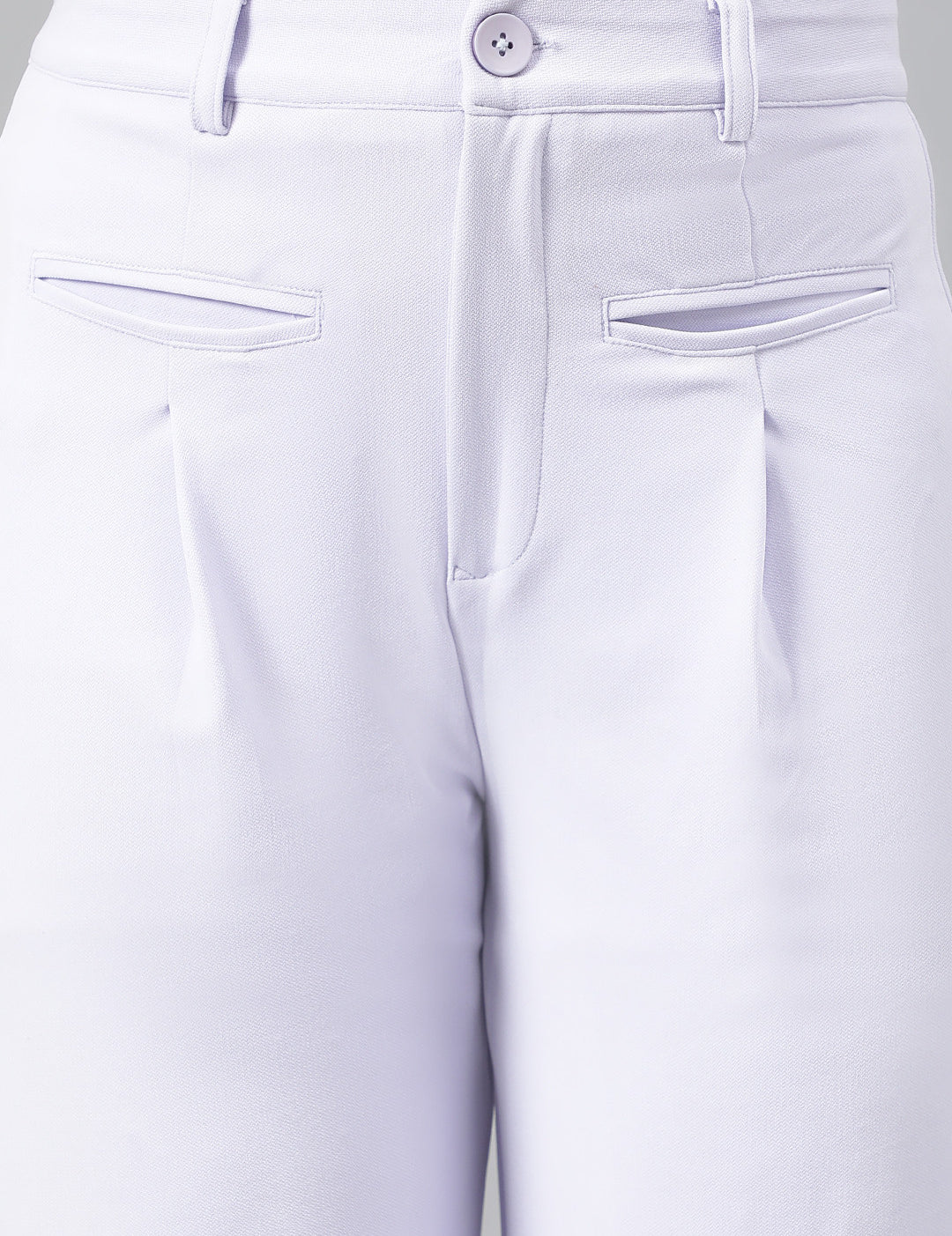 KOTTY Regular Fit Women Purple Trousers 