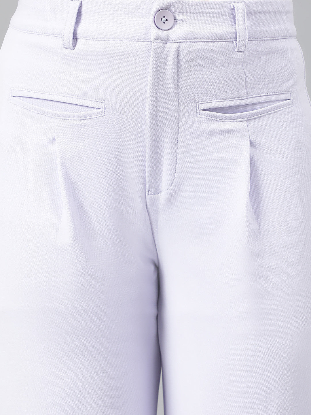 KOTTY Regular Fit Women Purple Trousers 