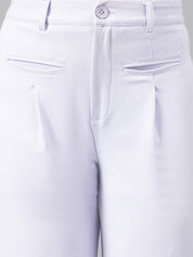 KOTTY Regular Fit Women Purple Trousers 