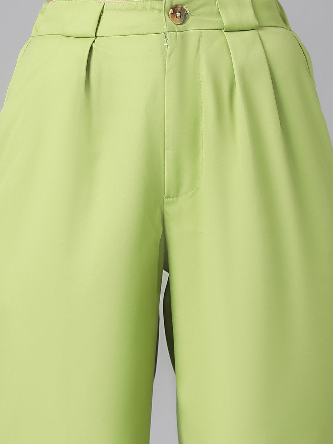 KOTTY Regular Fit Women Green Trousers 
