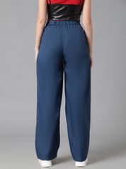 KOTTY Womens Solid Attractive High Rise Pant