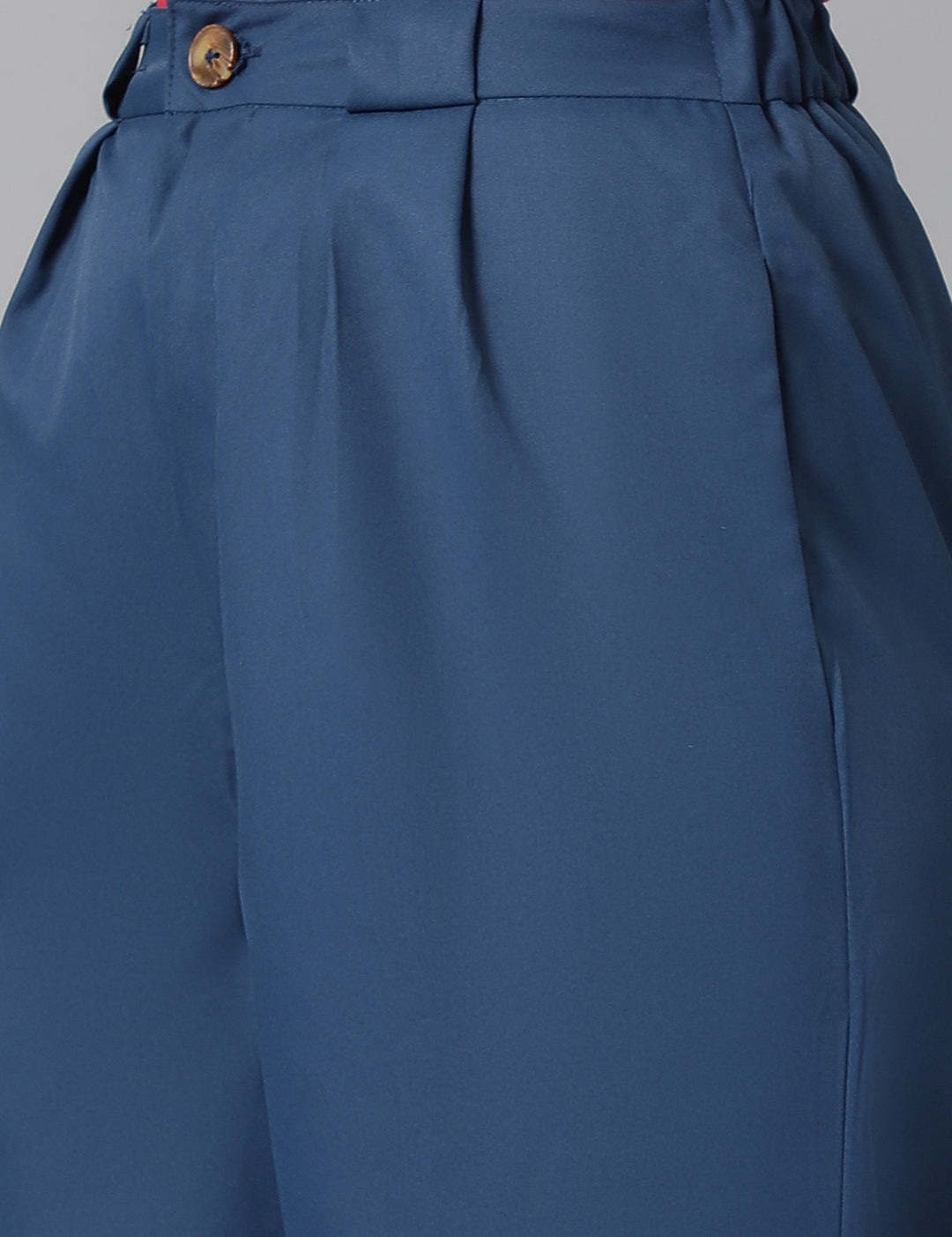 KOTTY Womens Solid Attractive High Rise Pant