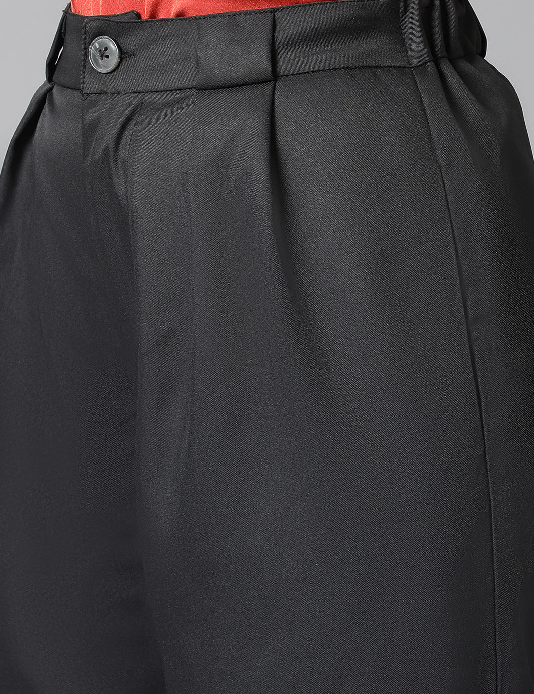 KOTTY Regular Fit Women Black Trousers 