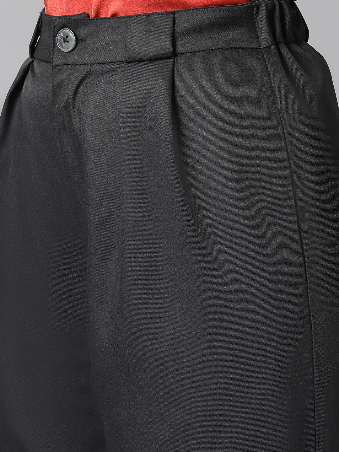KOTTY Regular Fit Women Black Trousers 