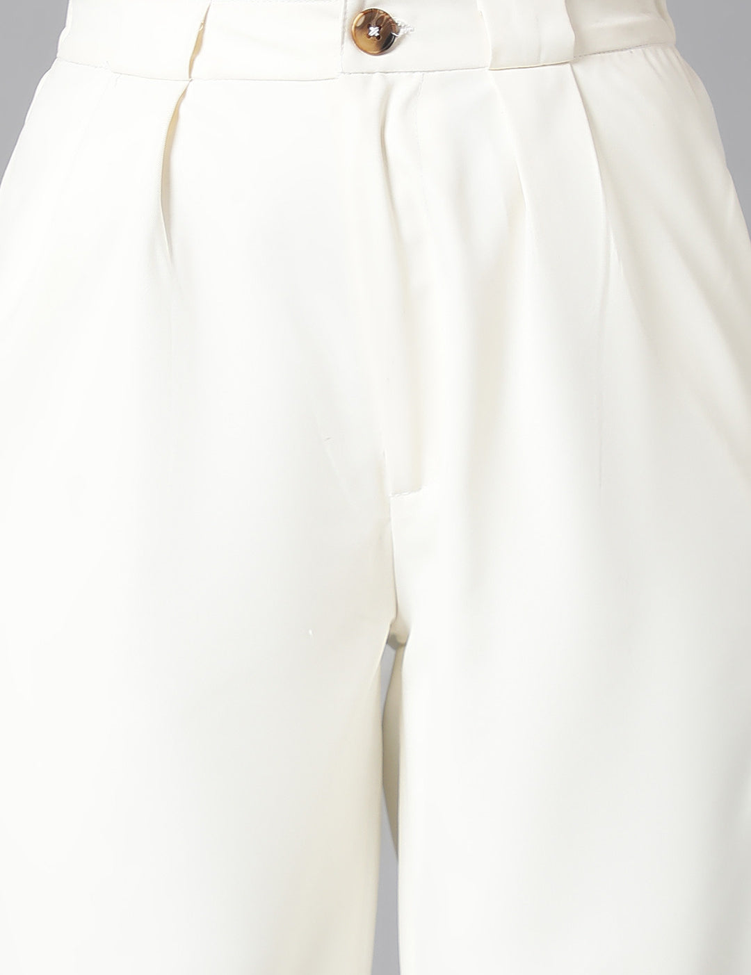 KOTTY Regular Fit Women White Trousers 