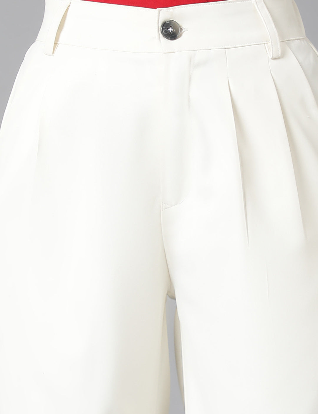 KOTTY Regular Fit Women White Trousers 