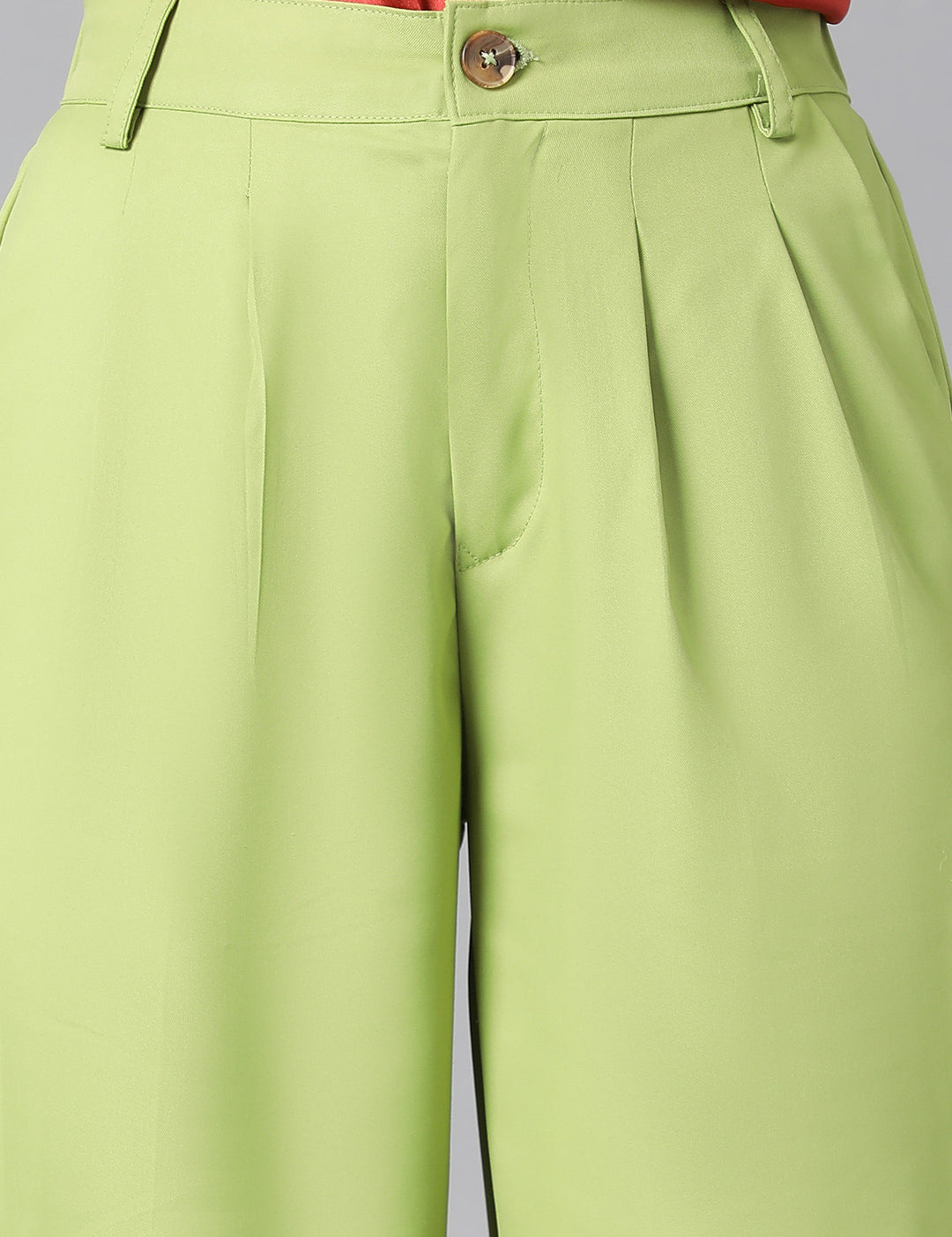 KOTTY Regular Fit Women Green Trousers 