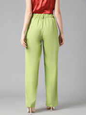 KOTTY Regular Fit Women Green Trousers 