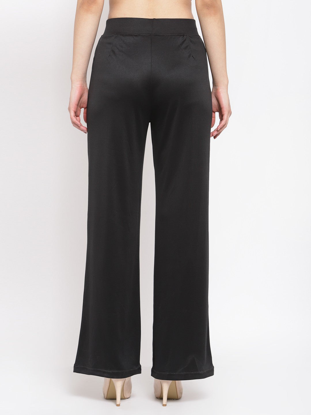 KOTTY Womens Solid Attractive High Rise Pant