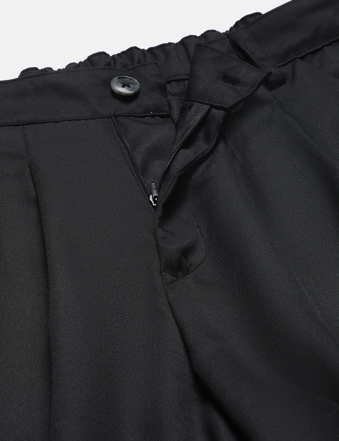KOTTY Regular Fit Women Black Trousers 