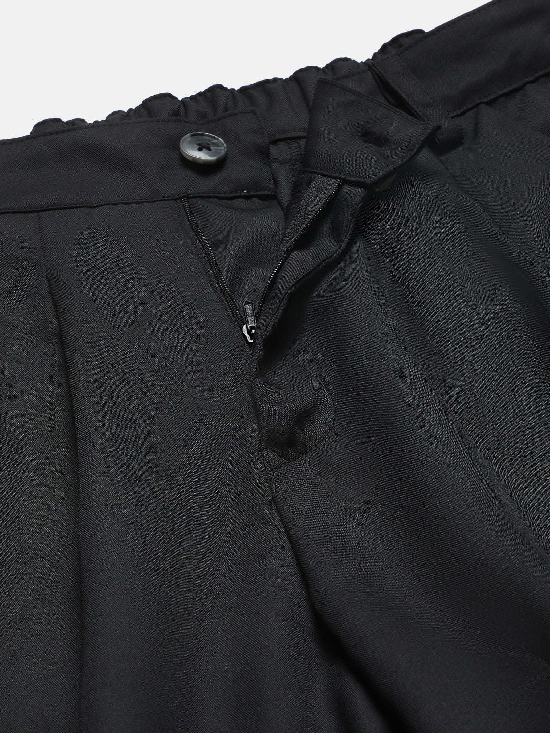KOTTY Regular Fit Women Black Trousers 