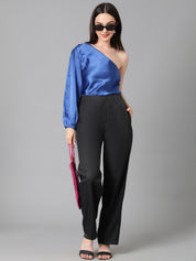 KOTTY Womens Solid Attractive High Rise Pant