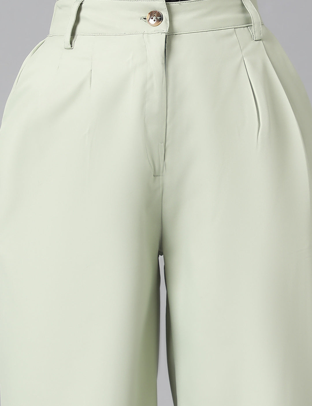 KOTTY Regular Fit Women Light Green Trousers 