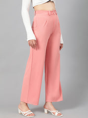KOTTY Regular Fit Women Pink Trousers 
