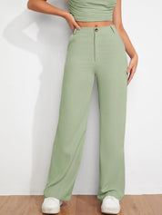 KOTTY Regular Fit Women Light Green Trousers 