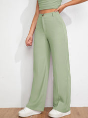 KOTTY Regular Fit Women Light Green Trousers 
