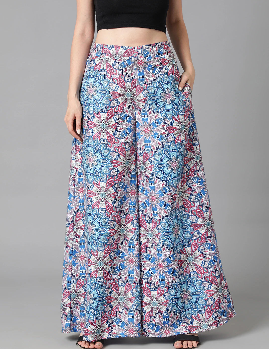 KOTTY Regular Fit Women Multicolor Trousers 