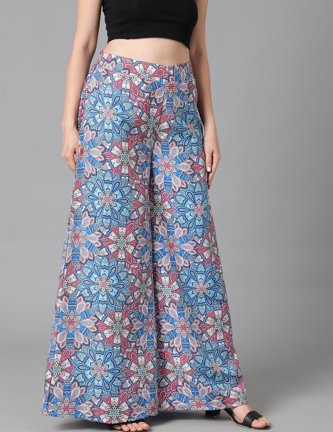 KOTTY Regular Fit Women Multicolor Trousers 