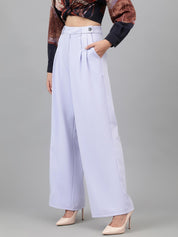 KOTTY Regular Fit Women Purple Trousers 