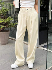 KOTTY Regular Fit Women Beige Trousers 