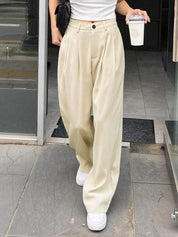 KOTTY Regular Fit Women Beige Trousers 