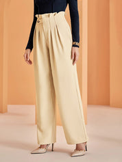 KOTTY Regular Fit Women Beige Trousers 